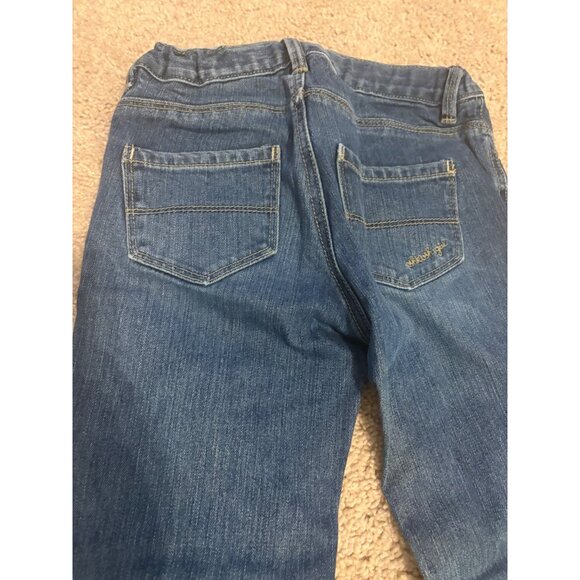 OshKosh BGosh Girls Bootcut Jeans Size 10 Adjustable Regular Denim Blue - Picture 4 of 6